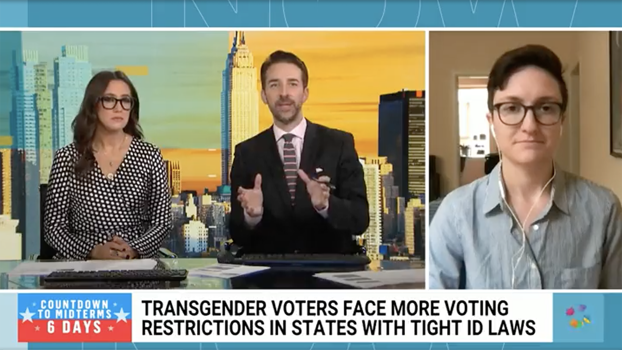 MSNBC declared voter ID laws are no longer 'racist' as much as they are 'transphobic' now