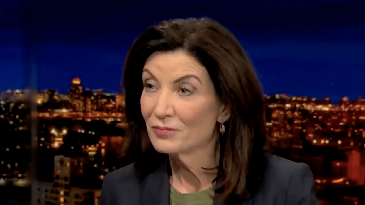 Watch how Kathy Hochul's left with a dumb look on her face as MSNBC tells her 'we don't feel safe' in NYC