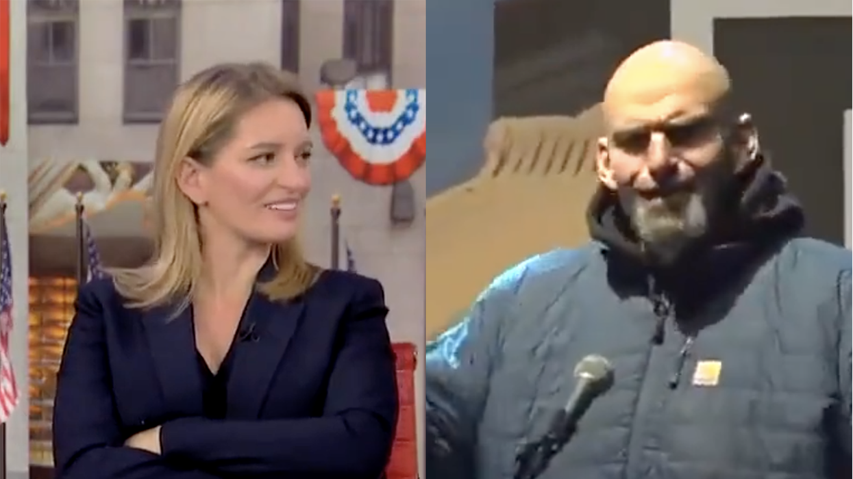 MSNBC: Hey, you know who would make a good president? That John Fetterman guy