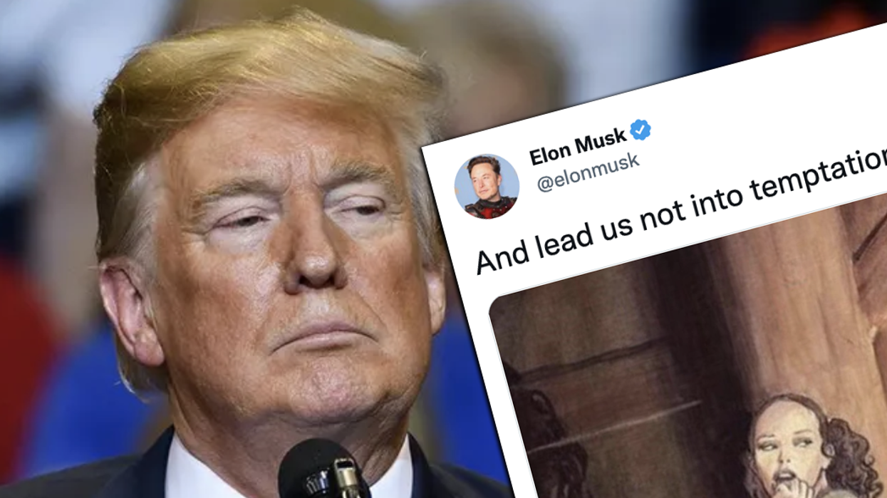 Elon Musk launches operation to troll Trump into returning to Twitter the only way he knows how... with memes