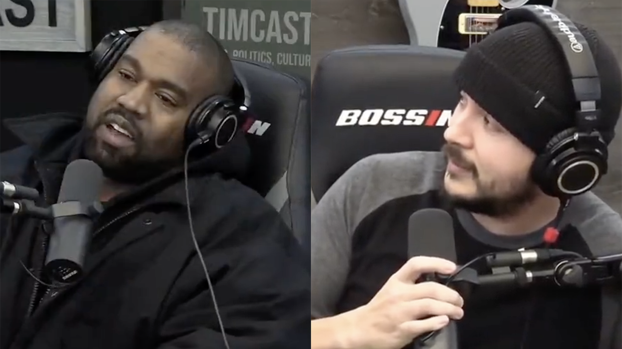 Watch: Ye storms off of Tim Pool podcast after receiving the tiniest bit of pushback on anti-semitic views