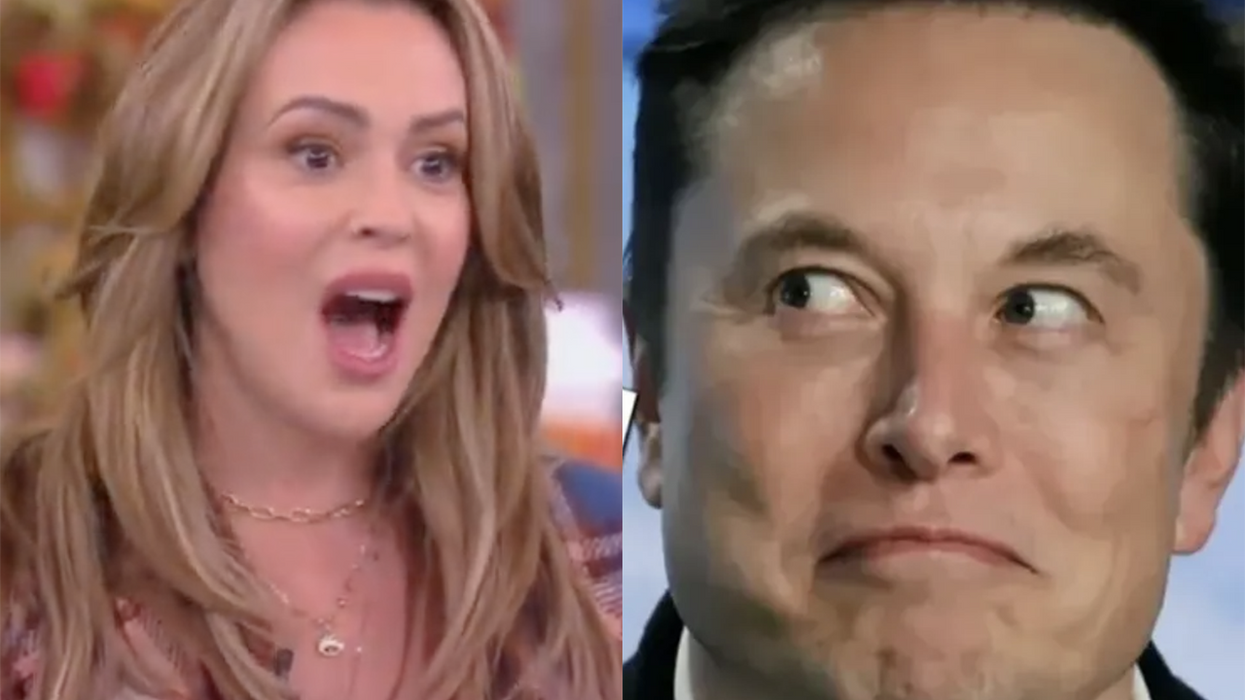 Alyssa Milano lashes out at Elon Musk (again) for not solving world hunger when she should be mad at her friends in the UN