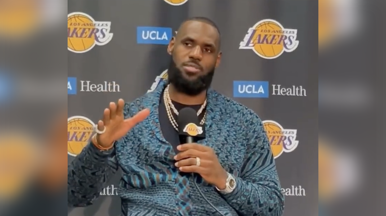Watch: LeBron James is big mad reporters haven't asked him about what a racist Cowboys owner Jerry Jones is