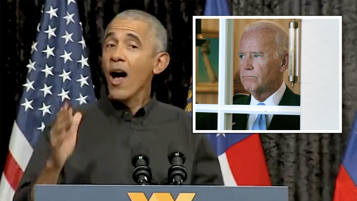 Watch: Obama warns Americans about letting their 'Uncle Joe' have any responsibilities. Their 'Uncle Joe.'