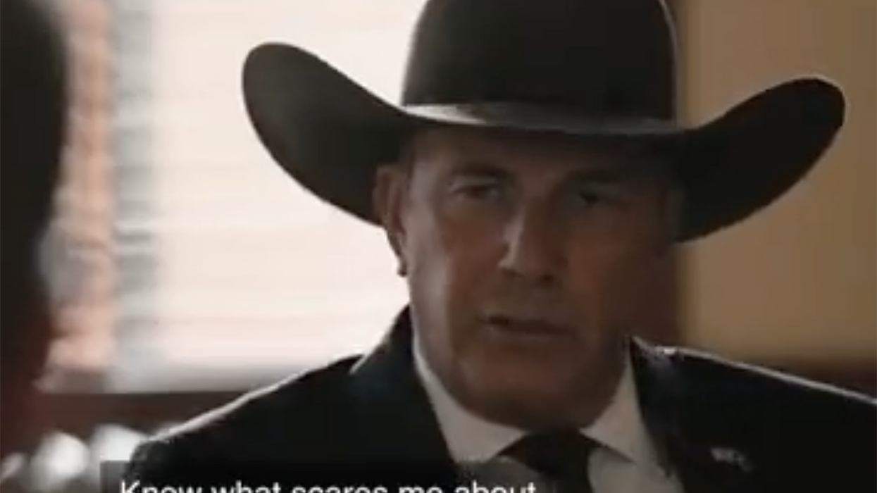 Watch: Kevin Costner goes off on environmental bureaucrats in 'Yellowstone' and America needs to see it
