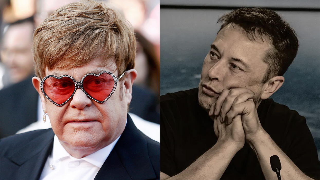 Elon Musk responds to Elton John's overdramatic departure from Twitter with a question I don't think Sir Elton can answer