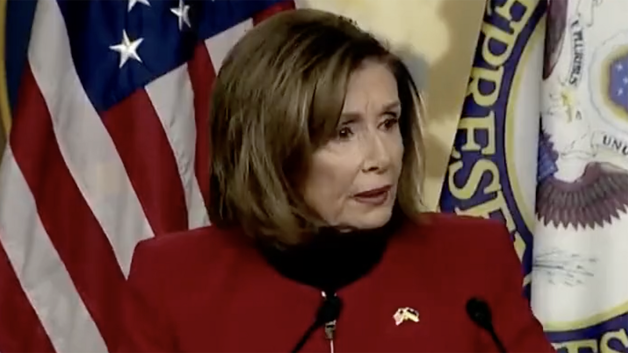 Watch: As we prepare to say goodbye, Nancy Pelosi lashes out at a reporter one final time
