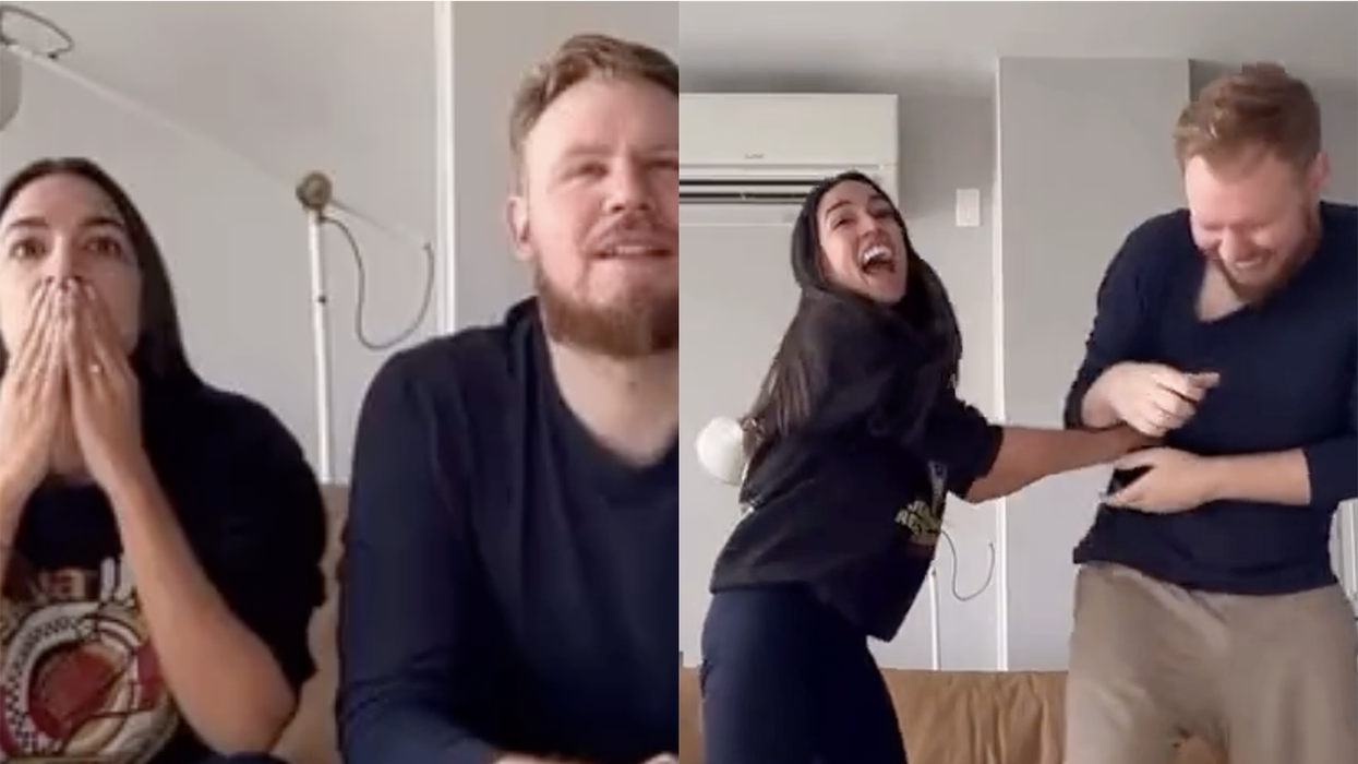 Watch: Rep. AOC sets up camera to record her totally real and not at-all-contrived reaction to the World Cup