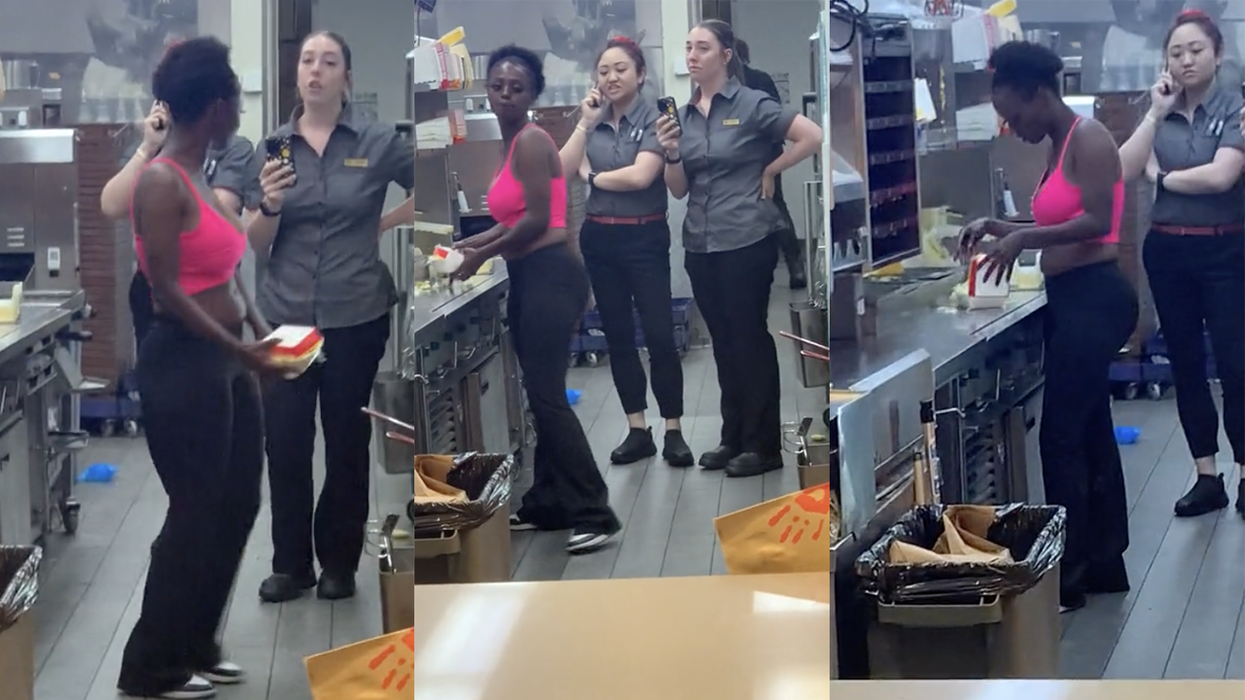 'I will beat you up and I’ll leave': Crazed woman wasn't lovin' it at McDonald's so she made her own Big Mac