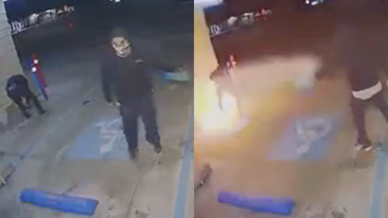 Enjoy what happens when Arsonists discover wind and fire don't mix, miss the building, and set themselves ablaze