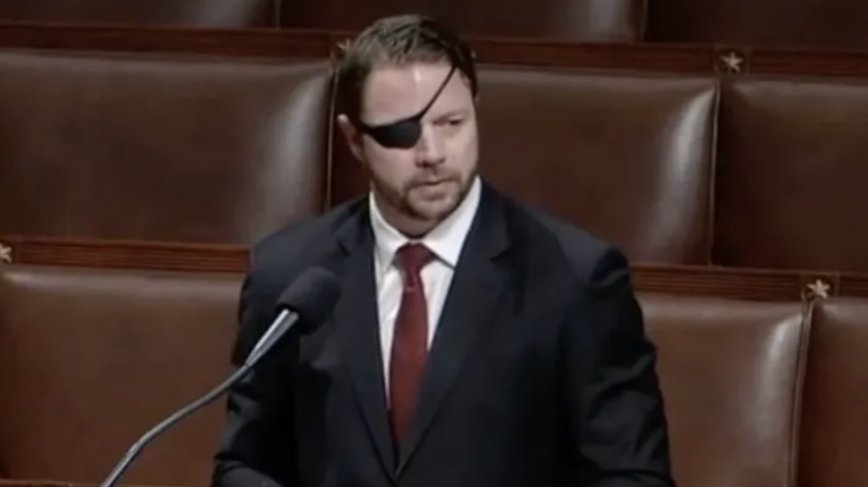 WATCH: Dan Crenshaw embraces Democrat rhetoric, calls 20 republicans who oppose Kevin McCarthy 'Terrorists'