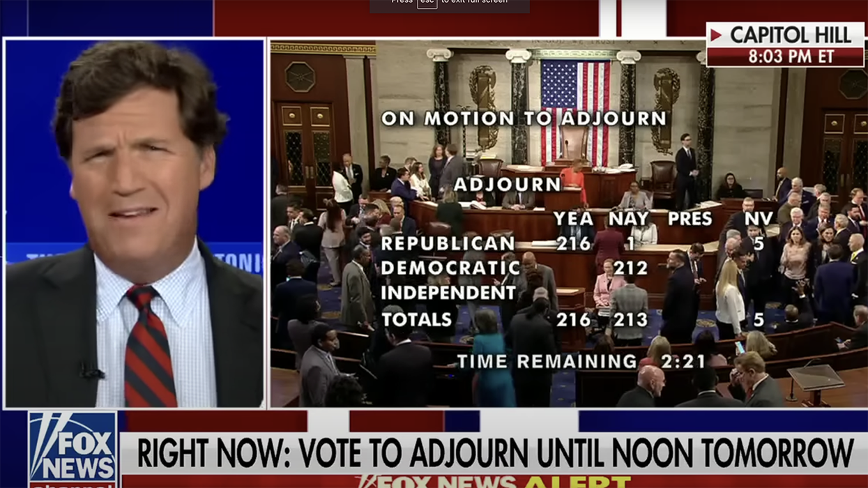 'Don't tell the moron community': Tucker Carlson barbeques liberal media's overreaction to Kevin McCarthy drama