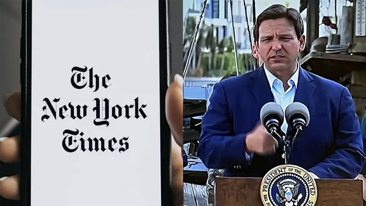 NYT whines Ron DeSantis won't talk to them and the one-word Team DeSantis response is perfection