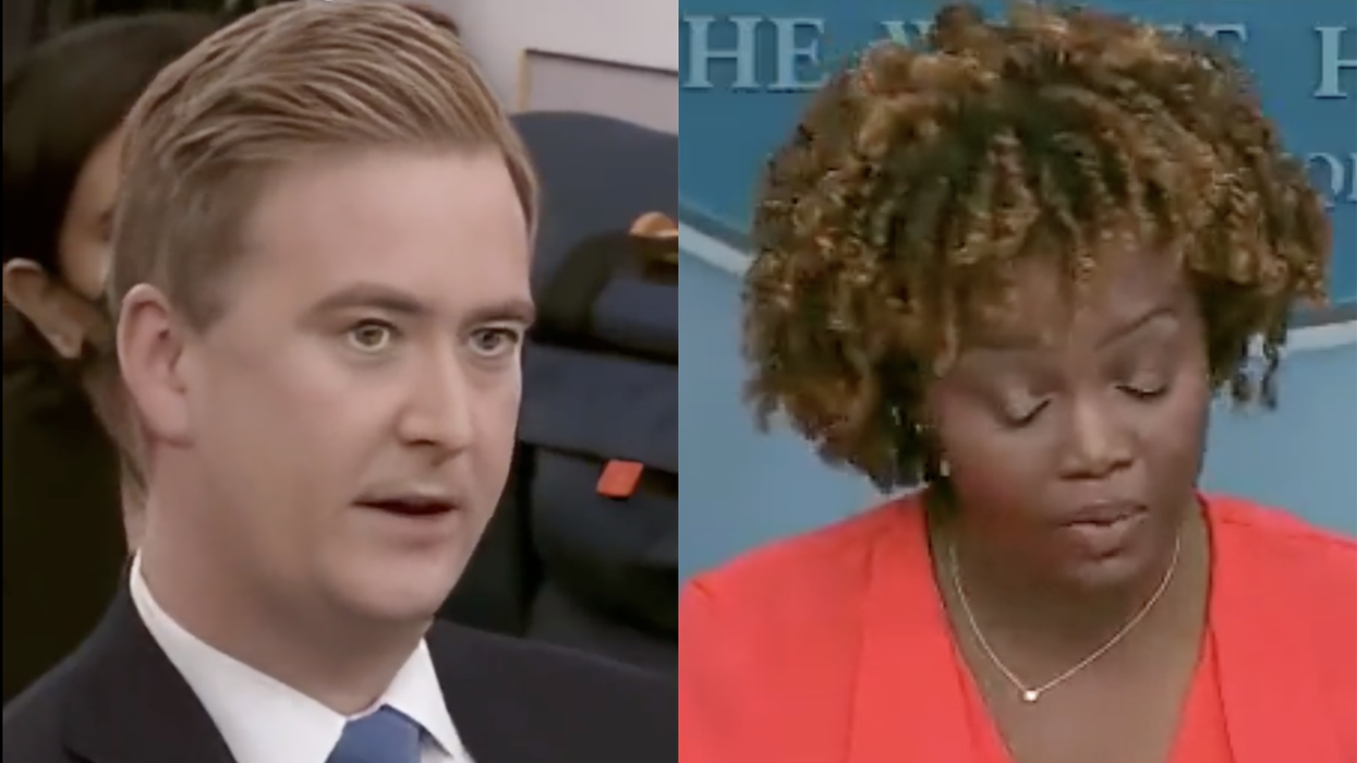 WATCH: Doocy corners KJP on why Biden still trusts Pete Buttigieg, she absolutely flounders