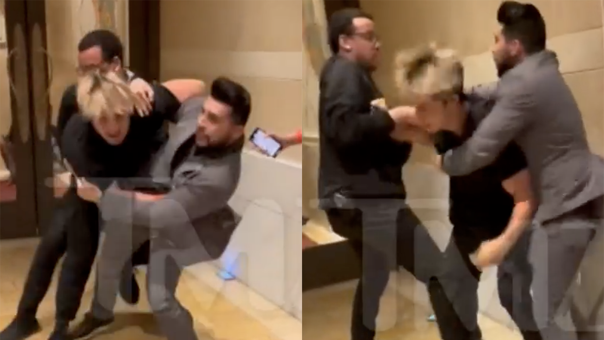 Watch: TikTok influencer takes swing at Las Vegas bouncers, discovers they don't care he's a TikTok influencer