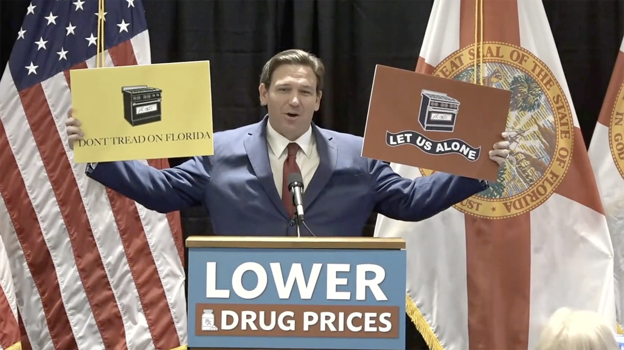 Ron DeSantis tells DC where to stick a gas stove ban while media attempts to gaslight (pun intended) on the issue