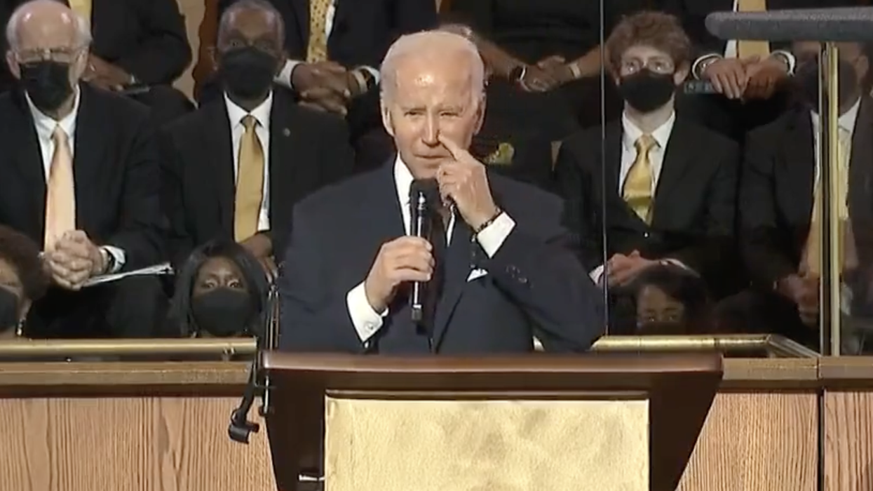 LOL: During MLK speech, Joe Biden repeats claim he was a civil rights activist. Spoiler: His pants are on fire.