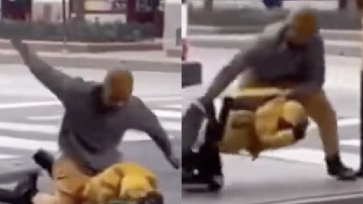 Watch: Guy chooses wrong car to jack, gets throttled all over the streets of Chicago by the owner