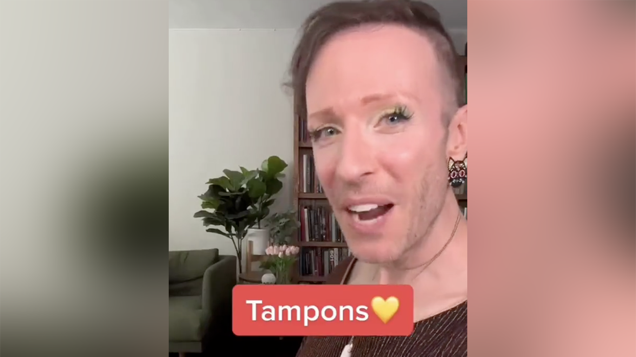 Another - former man - gets a tampon endorsement deal without having any biological use for the applicator