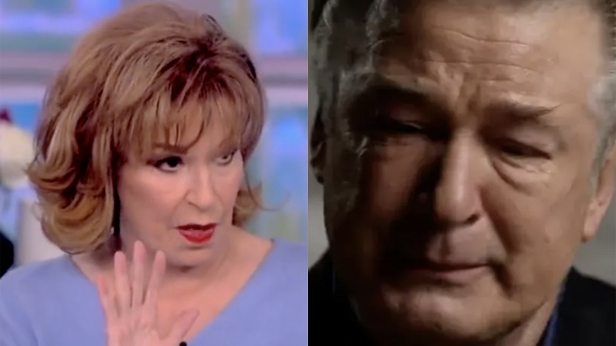 Watch: Leave it to Joy Behar to have dumbest partisan response to Alec Baldwin facing a manslaughter charge