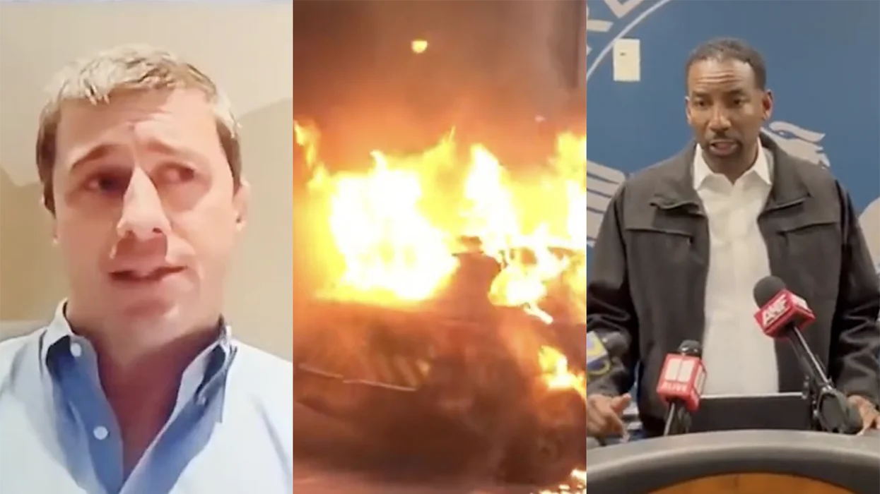 Watch: Mayor makes it clear the Antifa violence burning down Atlanta is NOT, as CNN says, mostly peaceful