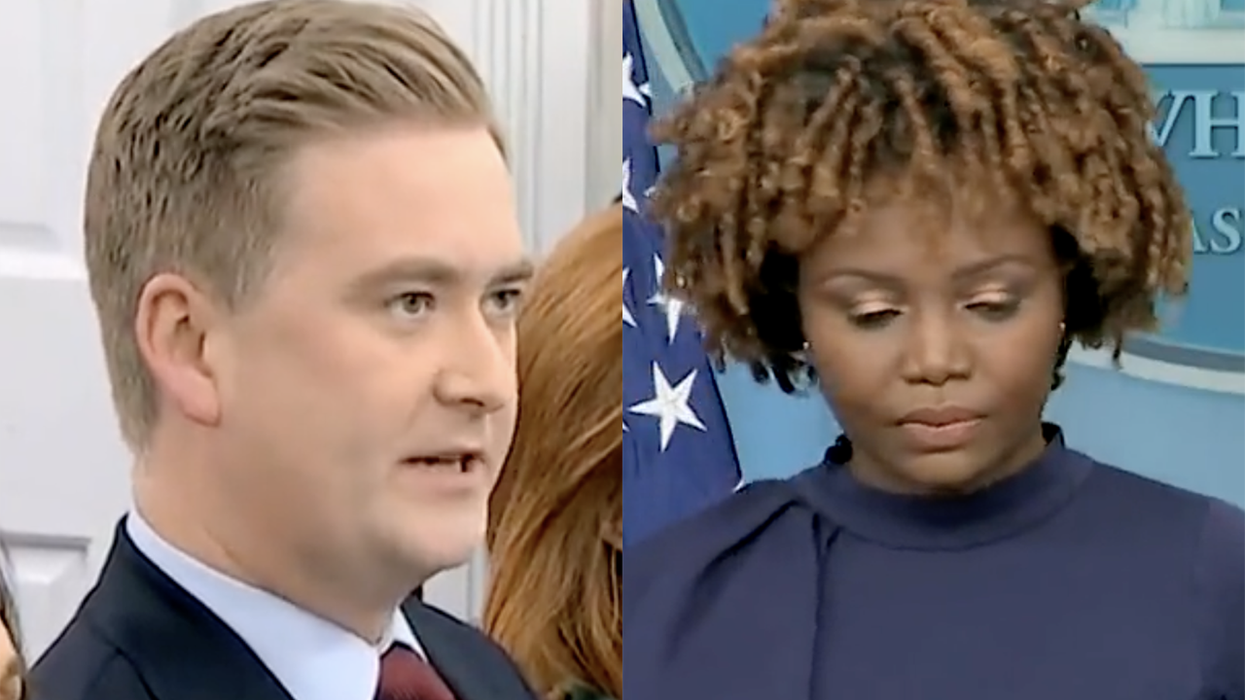 Doocy nails KJP with hilarious question: What four-letter word did you use when FBI caught Biden with more classified docs?