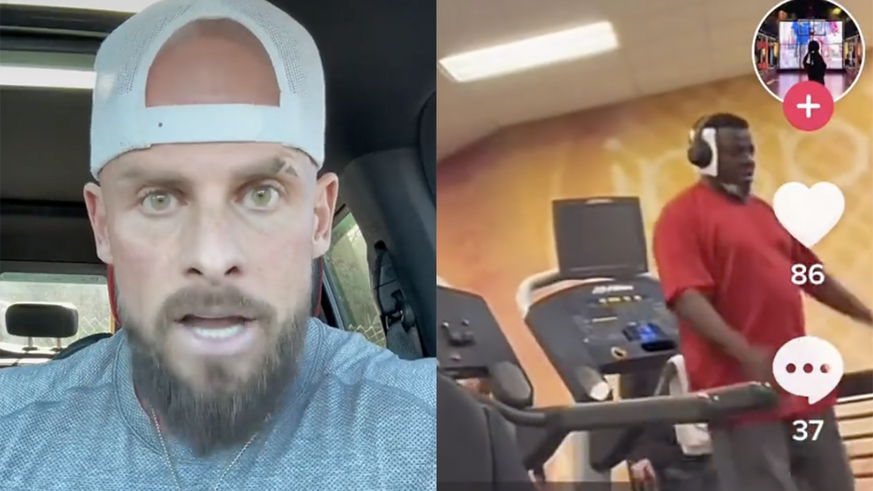 Watch: Dude GOES OFF on people filming others to mock on TikTok and not minding their damn business at the gym