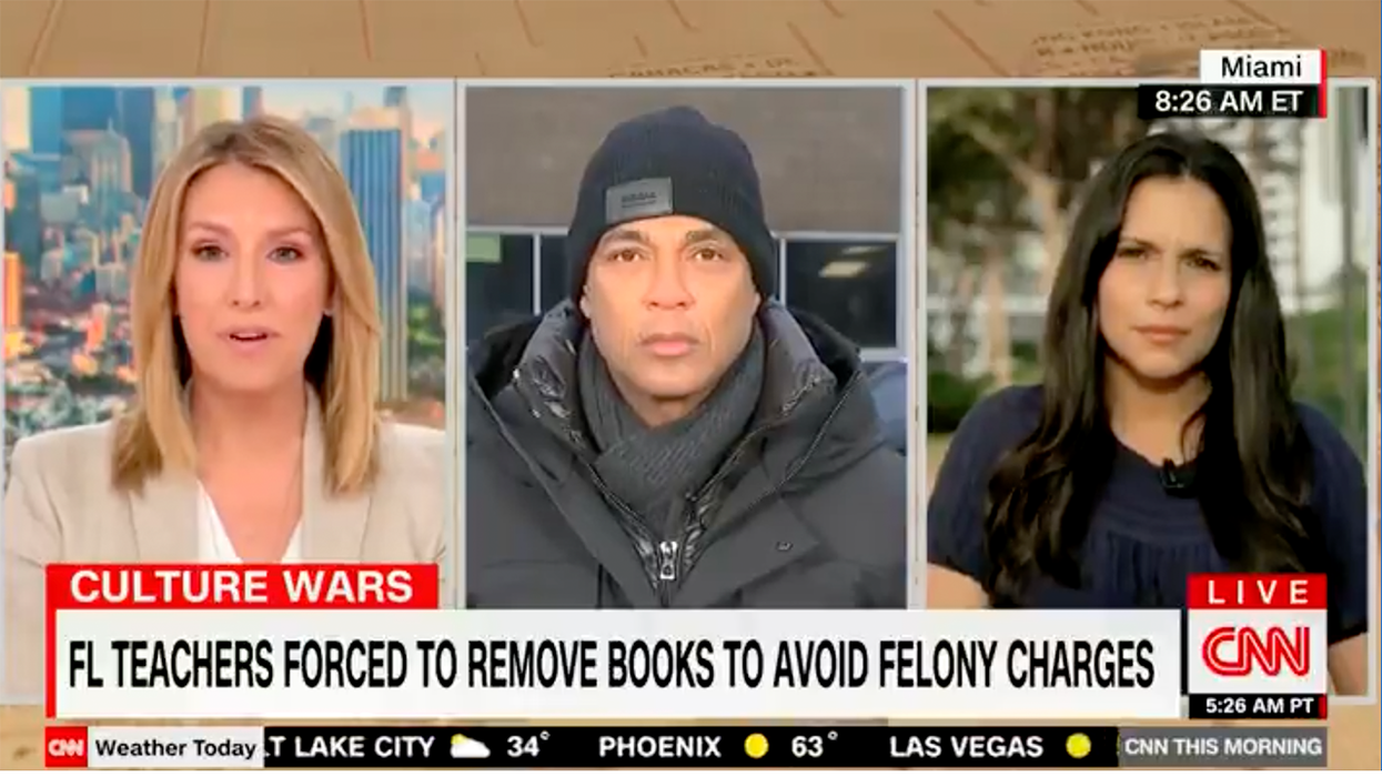Don Lemon: Florida law banning porn in schools is totally 'like the 1950s all over again' or something