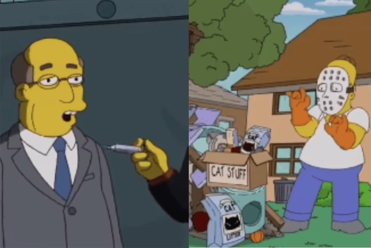 See how "The Simpsons" predicted a media-induced "phony baloney" public health scare in 2010 that sounds eerily familiar