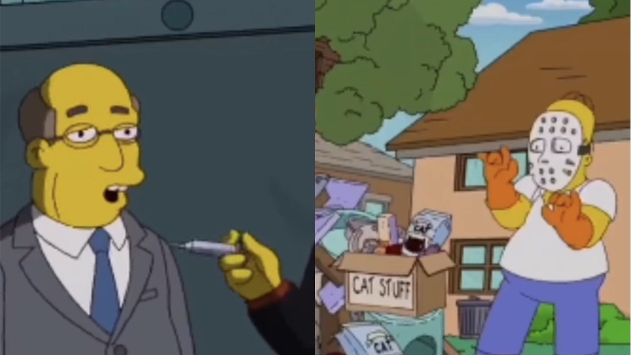 See how "The Simpsons" predicted a media-induced "phony baloney" public health scare in 2010 that sounds eerily familiar