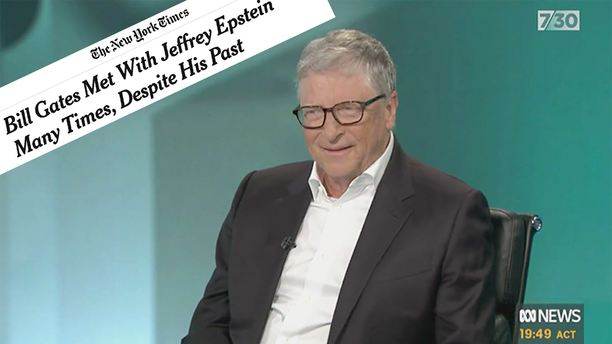 WATCH: Bill Gates Defends Ties to Jeffrey Epstein, Claims He Just 'Had Dinner' With Him. Oh.