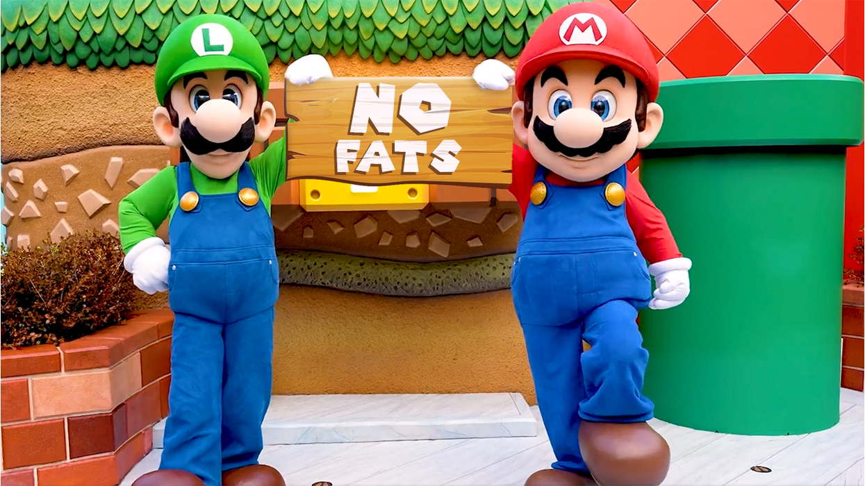 Universal's new Super Mario Ride is a hit, but its size restrictions are triggering plus-sized people