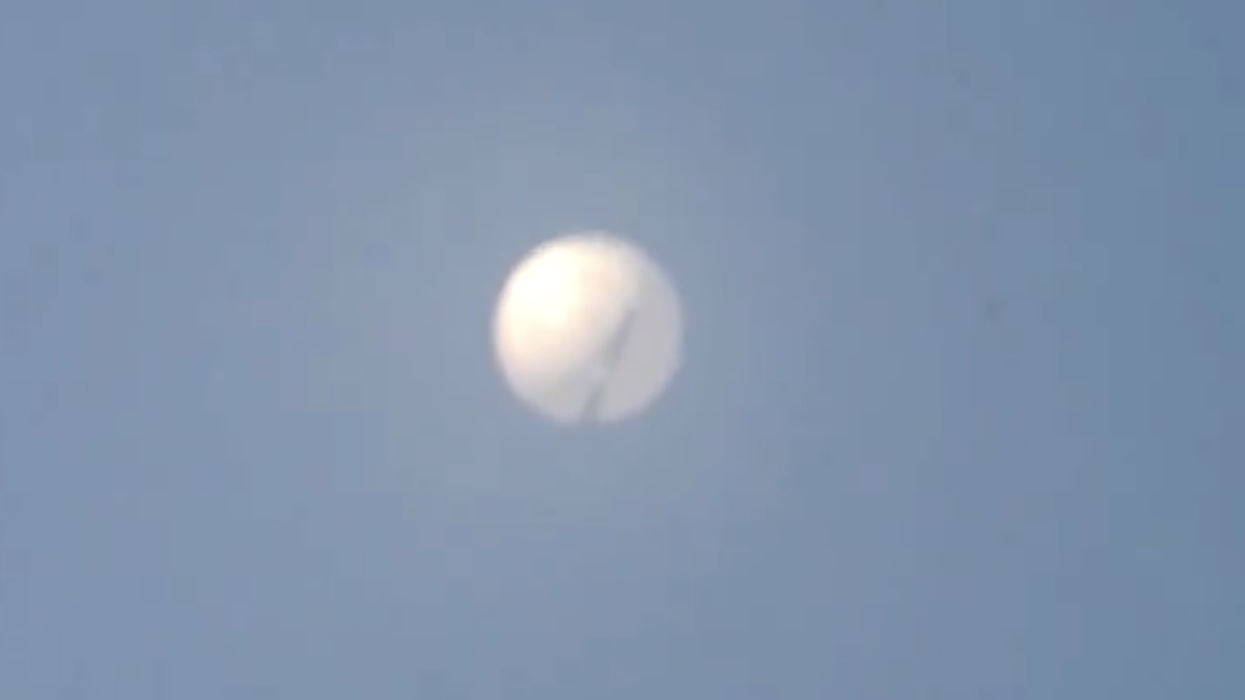 A Chinese spy balloon has appeared over Montana, and the WH isn't shooting it down for WHAT reason?