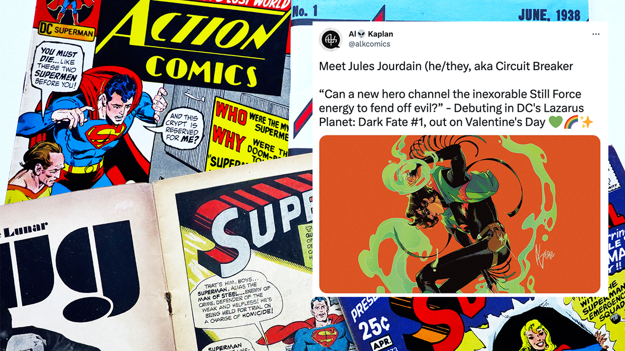 New DC Comics Hero is Trans and Non-Binary Because In 2023 Everything is Gay