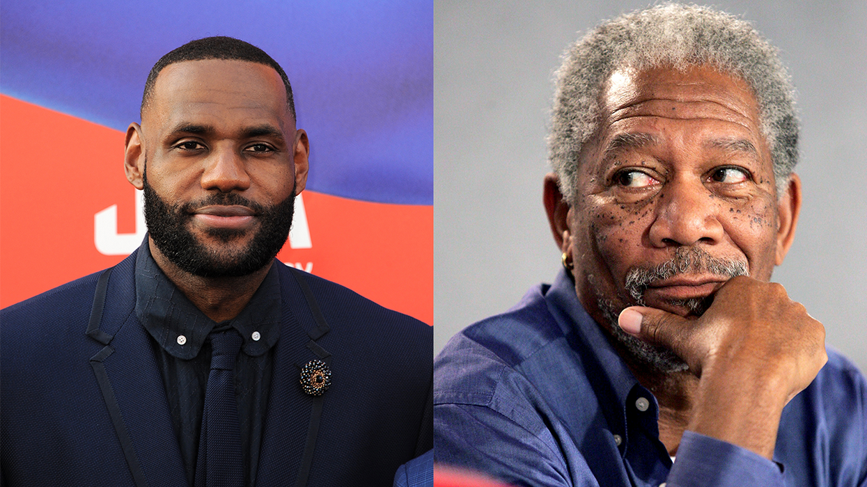 LeBron James deletes video once he realizes what Morgan Freeman was REALLY saying about black history month