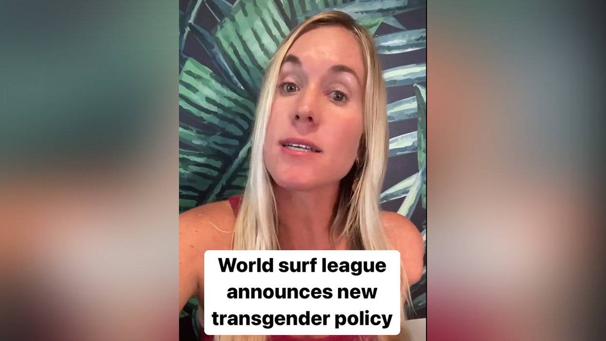 Watch: Surfer speaks out against allowing biological males in women's division, makes brave decision about her future