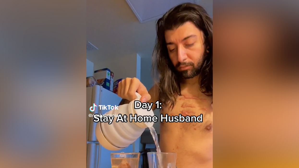 CRINGE: TikToker Vlogs "Day-in-the-Life" as a Stay-at-Home Husband and It's Just As Bad As You'd Expect