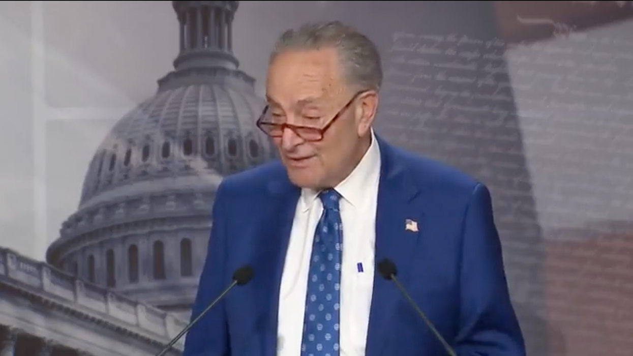 WATCH: Chuck Schumer Claims He Has No Idea What Republicans Mean By 'Woke Agenda'
