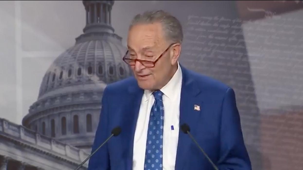 WATCH:​ Chuck Schumer Claims He Has No Idea What Republicans Mean By 'Woke Agenda'