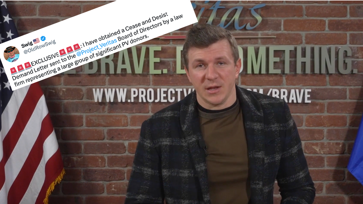 UPDATE: Project Veritas Board Might Be Breaking the Law By Ousting James O'Keefe