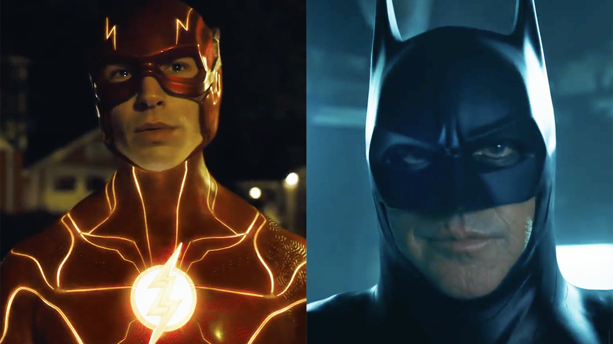 New "Flash" trailer gives GenXers our long-awaited first look at Michael Keaton reprising Batman