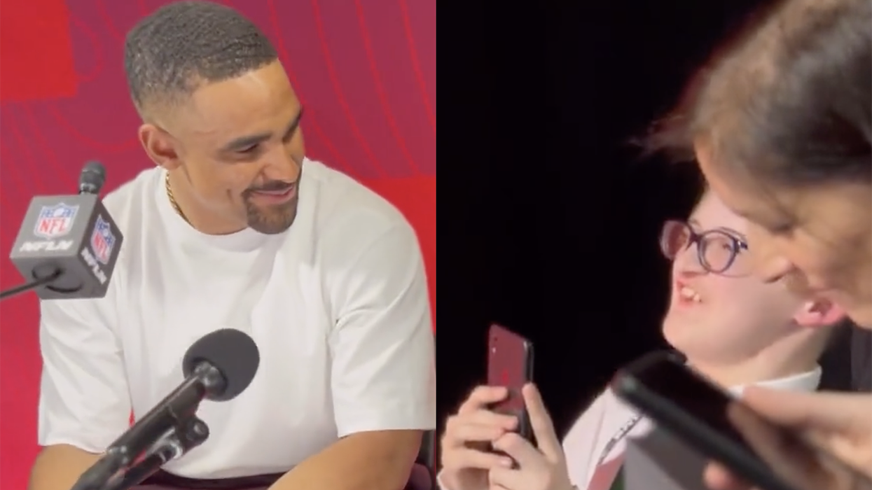 Jalen Hurts shares powerful message to junior reporter on "lessons learned" in soul-crushing Super Bowl loss