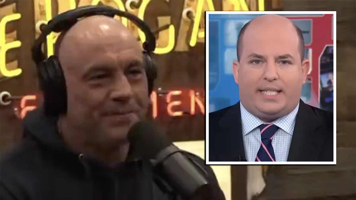 Watch: Joe Rogan spends two minutes utterly desecrating Brian Stelter, who is "basically a prostitute"