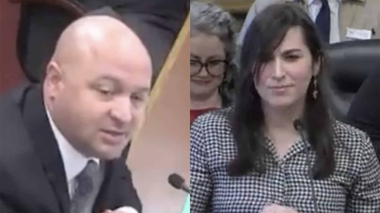 Watch: GOP lawmaker is met with awkward silence when he asks hearing witness about - her - penis