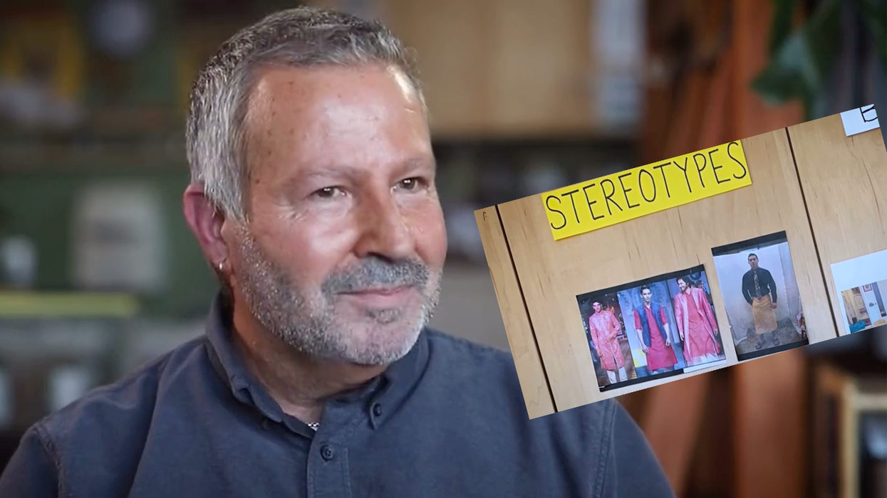 Watch: Preschool teacher claims he's "challenging stereotypes" by wearing a skirt to his classroom