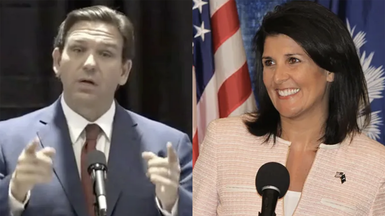 Nikki Haley attacks Ron DeSantis over "Don't Say Gay," but does so from the right
