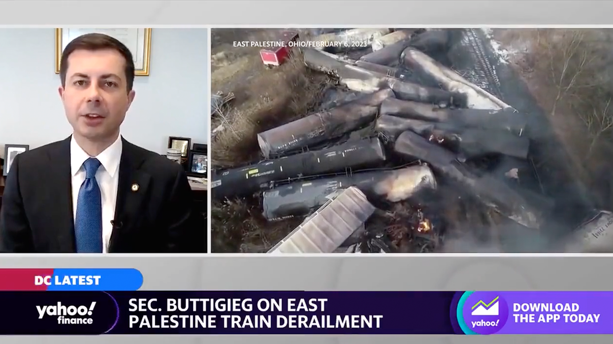 Watch: Pete Buttigieg finally comments on East Palestine disaster with comment proving his incompetence