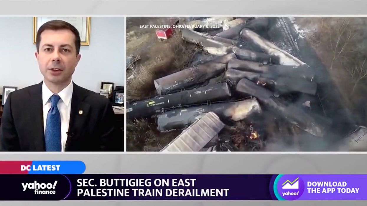 Watch: Pete Buttigieg finally comments on East Palestine disaster with comment proving his incompetence