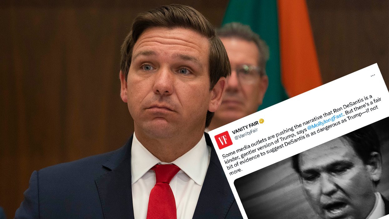 Here we go: Vanity Fair claims Ron DeSantis is more 'dangerous' than Trump, compares him to...Genghis Khan?