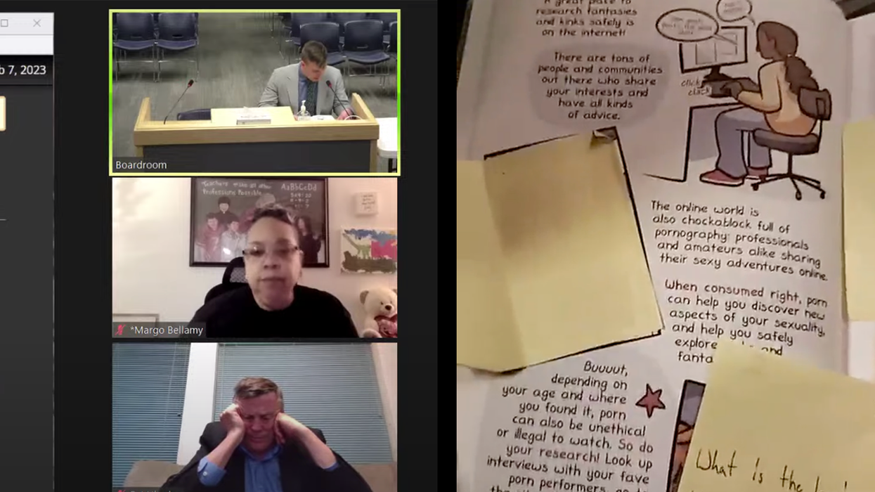 Watch: Dad Tries to Read Sexually Explicit Children's Book to School Board, But They Shut Him Down Real Fast